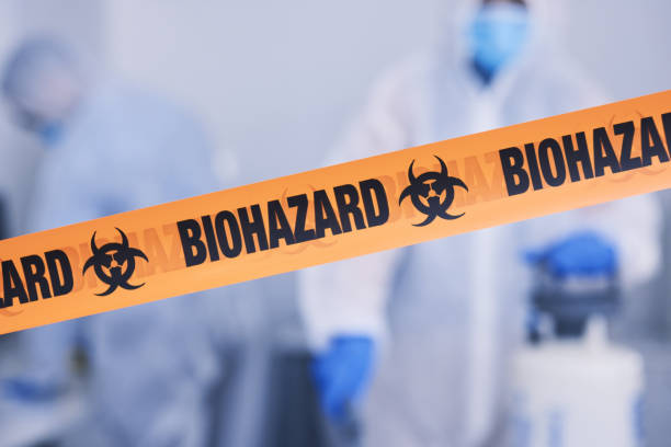 Professional Infectious Disease Decontamination technician working in Lamont, CA